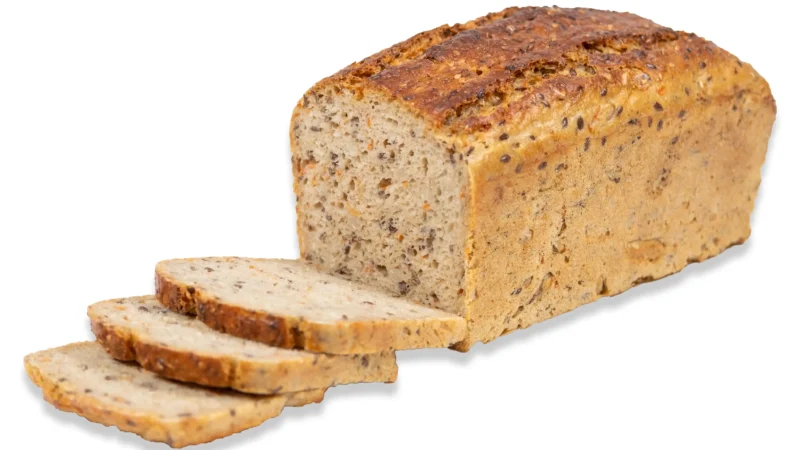 Chleb fitness - Pieczywo żytnio pszenne z dodatkiem ziaren słonecznika, siemienia lnianego, marchewki, płatków owsianych