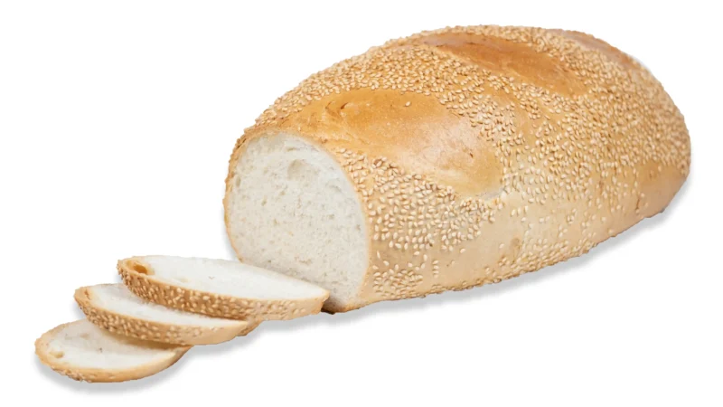 Chleb pszenny z sezamem - Pieczywo pszenne na naturalnym zakwasie posypana sezamem